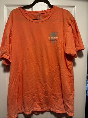 Altar'd State Orange 'Take Me to Florida' Short Sleeve Tee